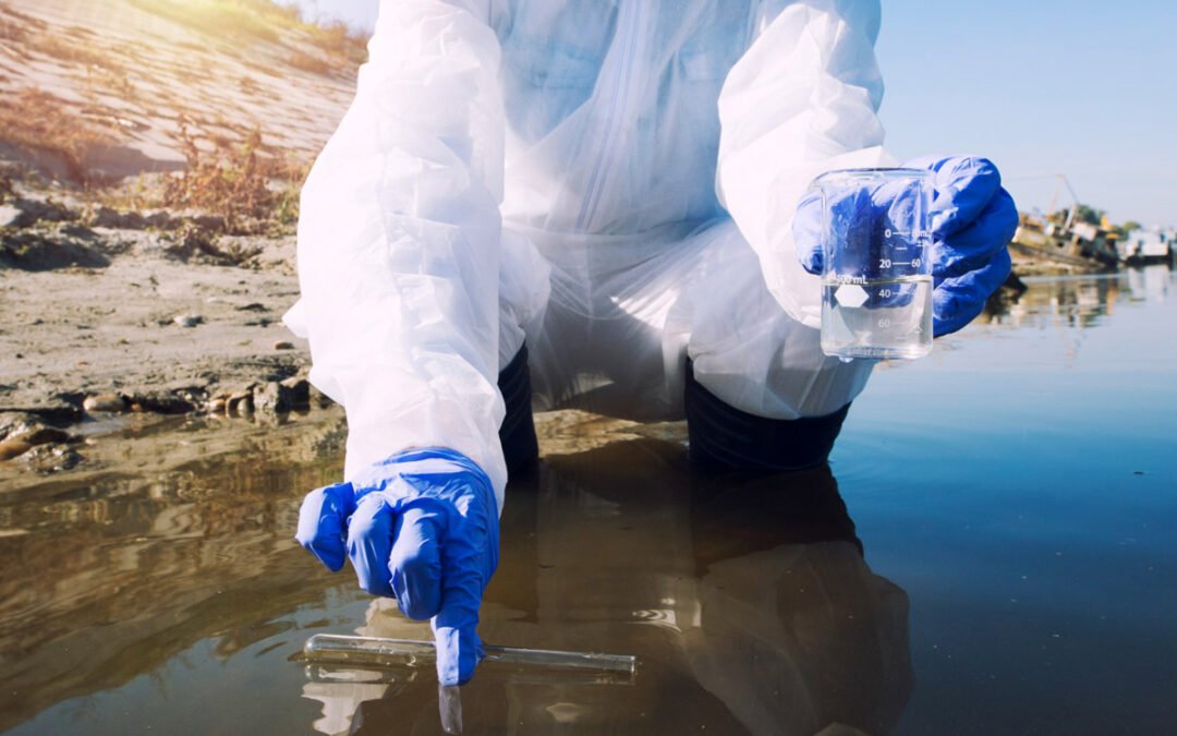 Meio ambiente área contaminada